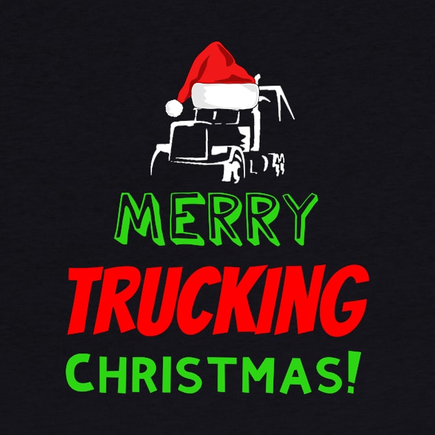 Merry Trucking Christmas by TruckerJunk